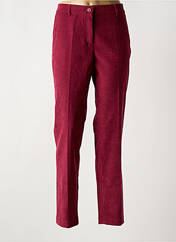 Pantalon slim rouge BARILOCHE pour femme seconde vue