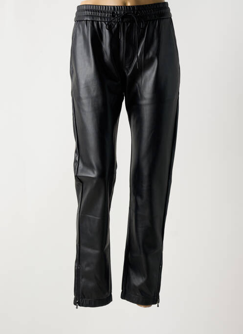 Pantalon slim taille élastique taille normale noir BARILOCHE femme