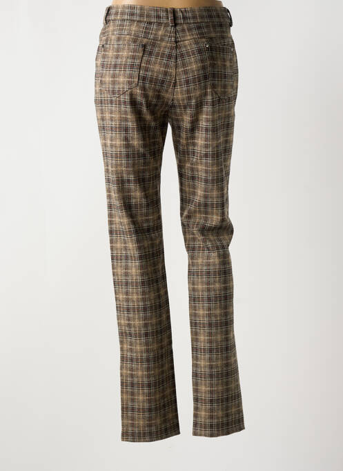 Pantalon slim marron BARILOCHE pour femme