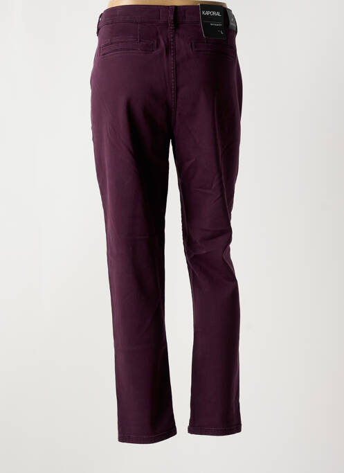 Pantalon slim violet KAPORAL pour femme