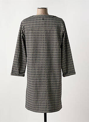 Robe courte manches 3/4 manches 3/4 noir LOLA ESPELETA femme