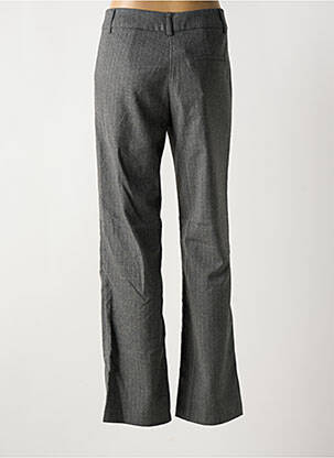 Pantalon droit taille à pinces taille haute gris SOYACONCEPT femme