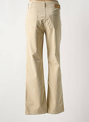 Pantalon flare stretch taille normale beige EVA KAYAN femme