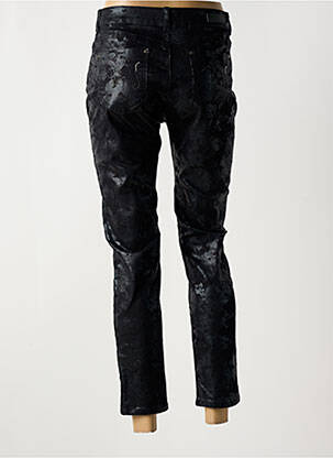 Pantalon 7/8 stretch taille normale noir FRED SABATIER femme