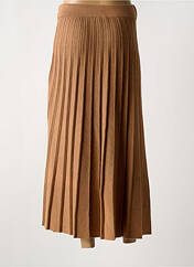 Jupe longue marron MARBLE pour femme seconde vue