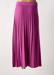 Jupe longue rose MARBLE pour femme seconde vue