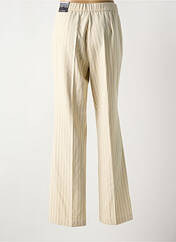 Pantalon droit beige TONI pour femme seconde vue