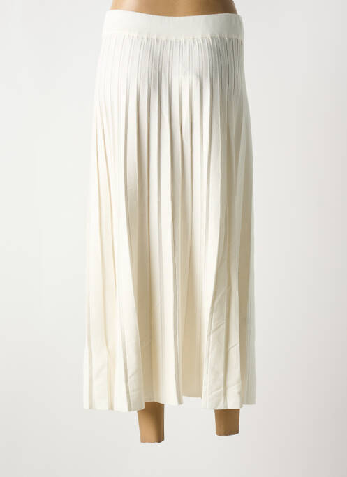 Jupe longue beige MARBLE pour femme