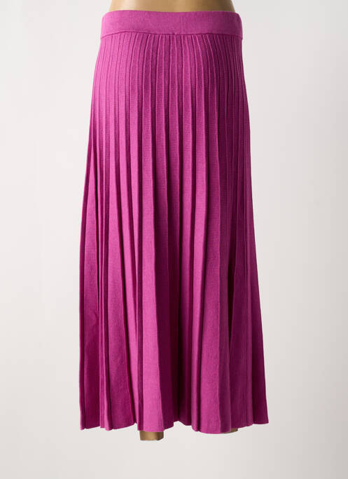 Jupe longue rose MARBLE femme