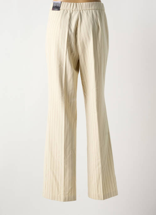 Pantalon droit beige TONI pour femme