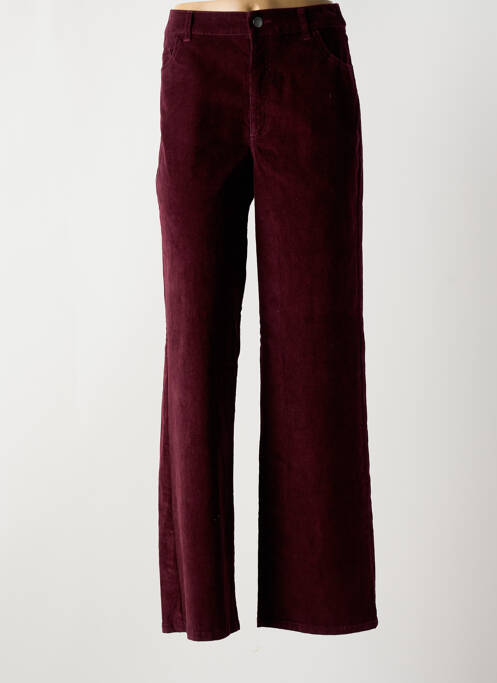 Pantalon flare rouge SOYACONCEPT pour femme