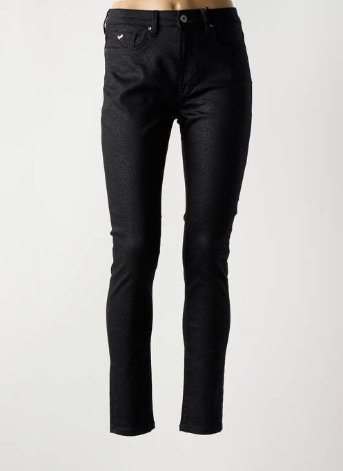 Pantalon slim noir KAPORAL pour femme
