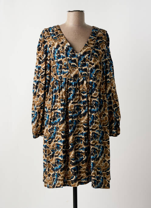 Robe mi-longue noir LOLA ESPELETA pour femme