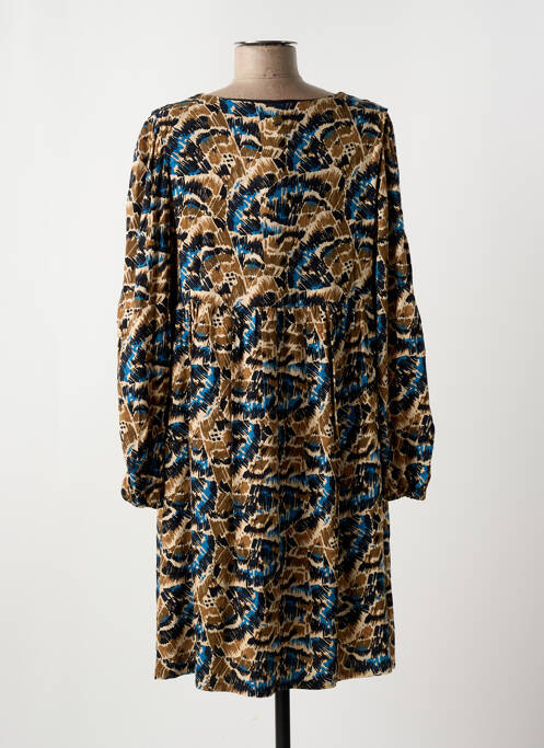 Robe mi-longue noir LOLA ESPELETA pour femme