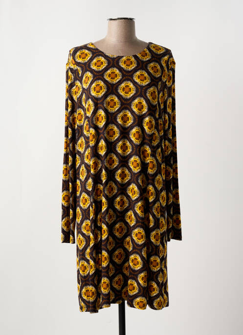 Robe mi-longue noir SURKANA pour femme