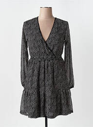 Robe courte manches longues manches longues noir TIFFOSI femme
