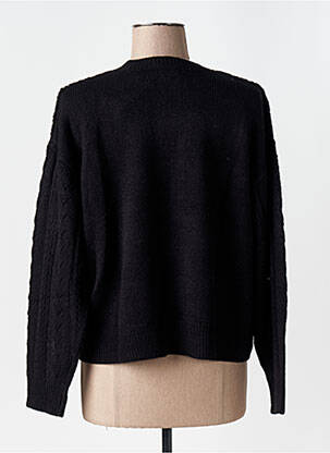Pull stretch manches longues noir TIFFOSI femme