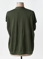 Gilet manches courtes vert CECIL pour femme seconde vue