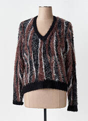 Pull noir MARBLE pour femme seconde vue