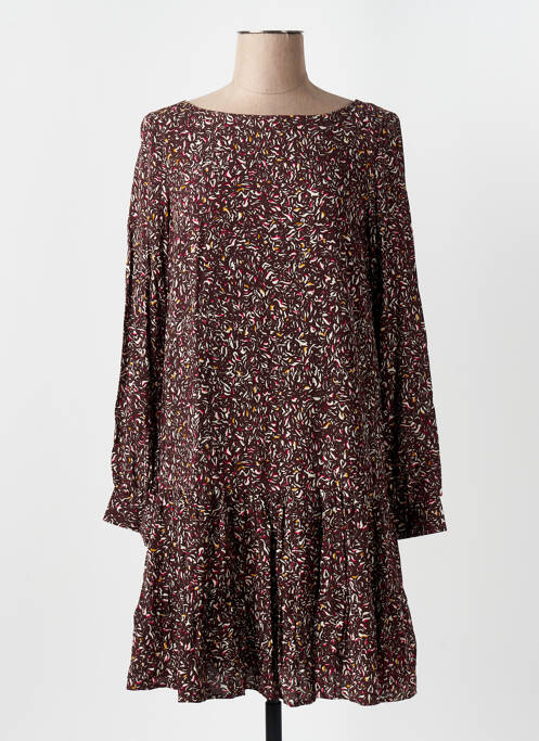 Robe courte marron SURKANA pour femme