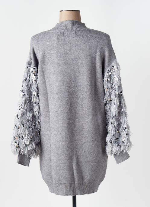 Robe pull gris ELEVEN PARIS pour femme