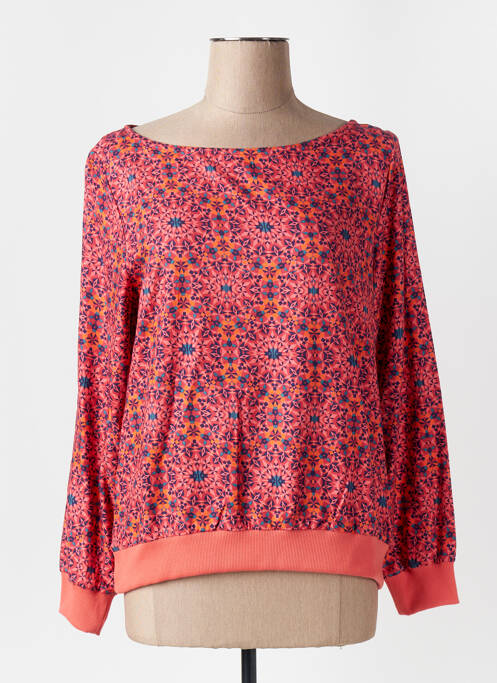 Sweat-shirt orange LA FIANCÉE pour femme