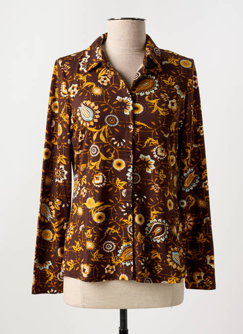 Chemisier marron SURKANA pour femme