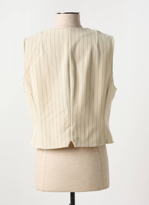 Gilet sans manche beige TONI femme