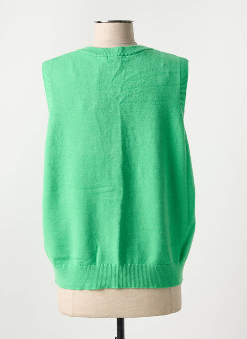 Gilet sans manche vert CECIL pour femme