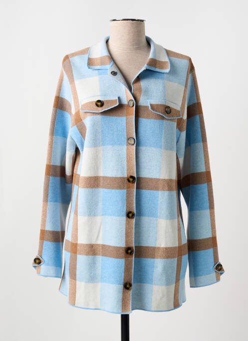 Veste casual bleu MARBLE pour femme