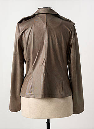 Veste casual coupe cintrée vert EVA KAYAN femme