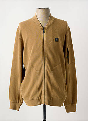 Veste casual resserrée sur le bas marron GARCIA homme