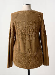 Gilet manches longues marron BARILOCHE pour femme seconde vue