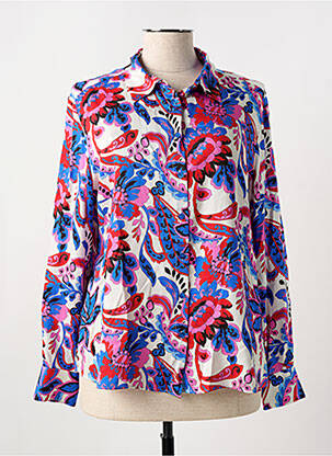 Chemisier bleu BARILOCHE pour femme