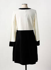 Robe mi-longue noir MARBLE pour femme seconde vue