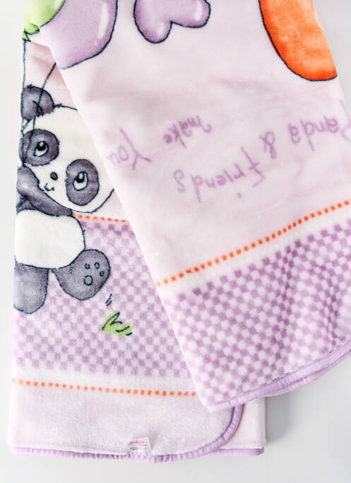 Plaid violet BELPLA pour enfant