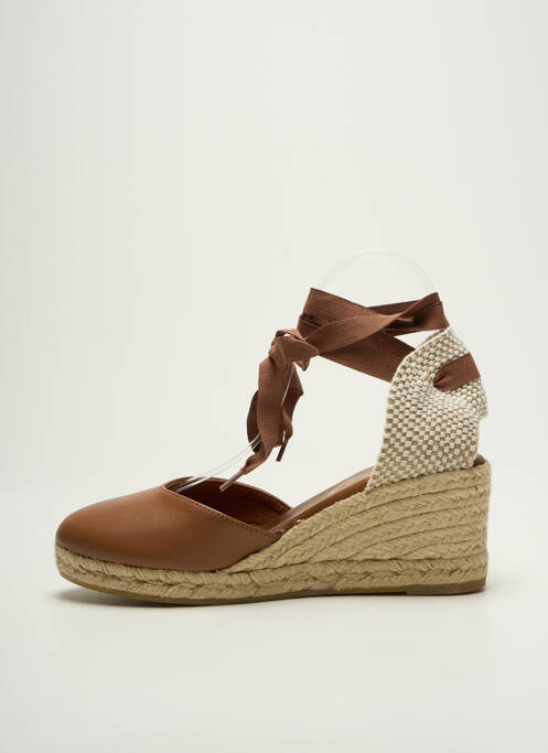 Espadrilles marron LA MAISON DE L'ESPADRILLE pour femme