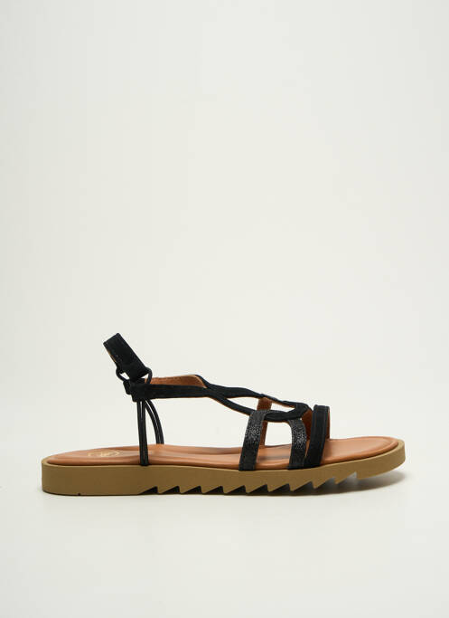 Sandales/Nu pieds noir SMS pour femme