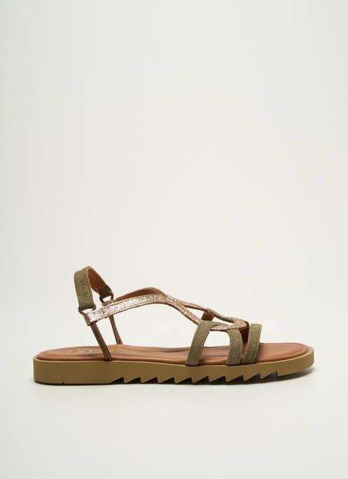 Sandales/Nu pieds vert SMS pour femme