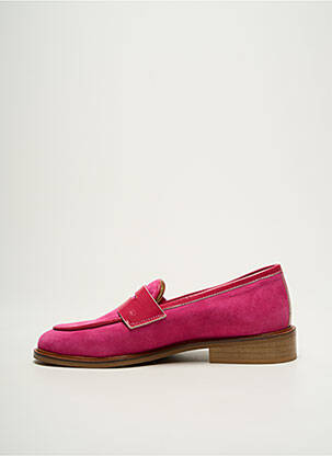 Mocassins type de semelle amortissante talon plat jusqu'à 3cm rose MYMA femme