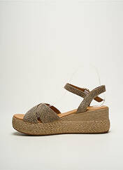 Sandales/Nu pieds beige ALIWELL pour femme seconde vue