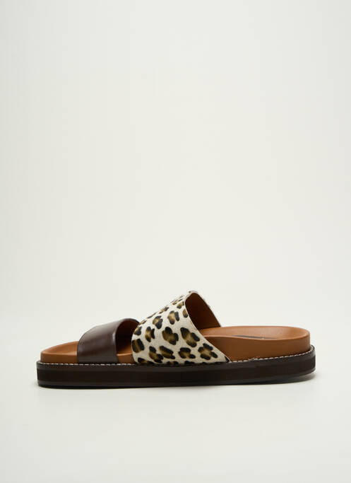 Mules/Sabots marron ALIWELL pour femme