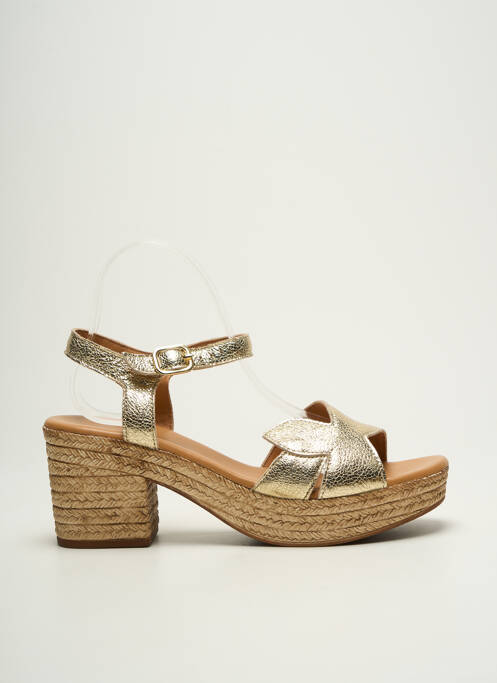 Sandales/Nu pieds or ALIWELL pour femme