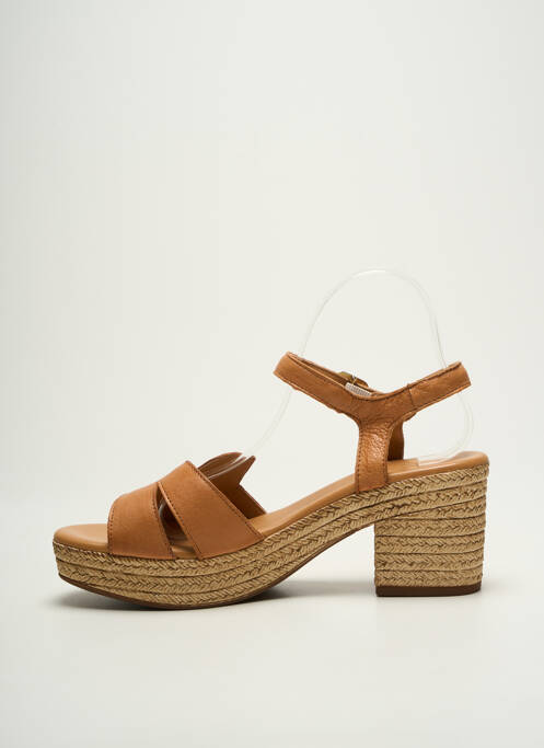 Sandales/Nu pieds marron ALIWELL pour femme