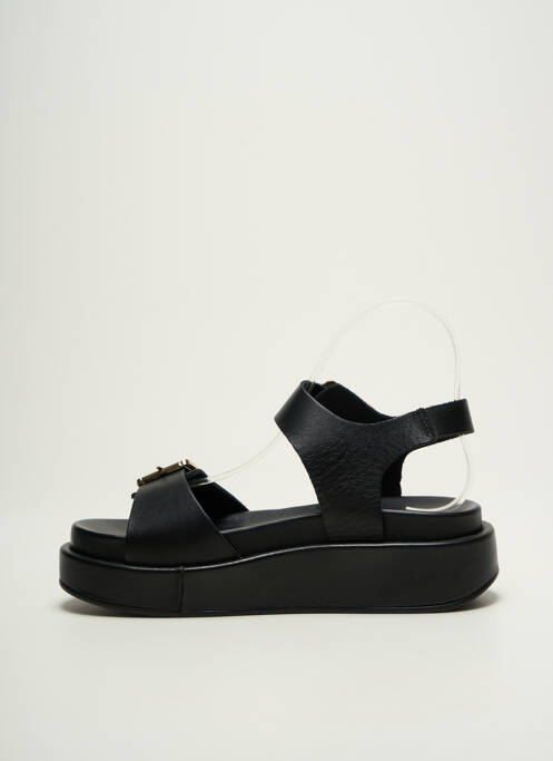 Sandales/Nu pieds noir COCO ET ABRICOT pour femme