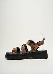 Sandales/Nu pieds marron REQINS pour femme seconde vue