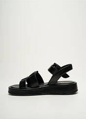 Sandales/Nu pieds noir REQINS pour femme seconde vue