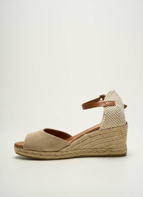 Espadrilles beige LA MAISON DE L'ESPADRILLE pour femme