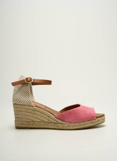 Espadrilles rose LA MAISON DE L'ESPADRILLE pour femme