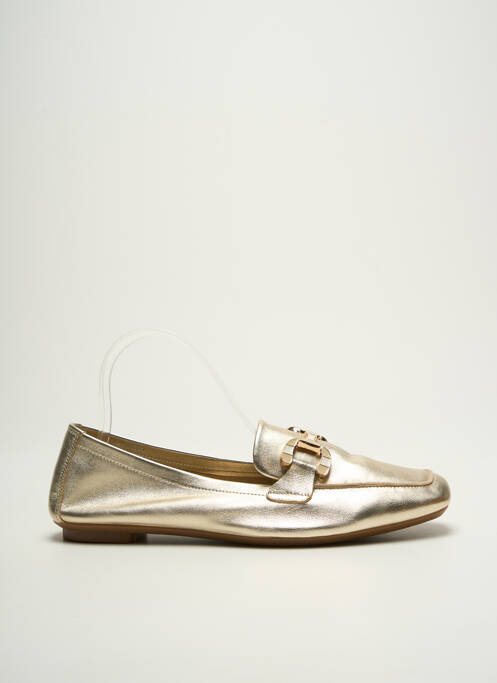 Mocassins or REQINS pour femme